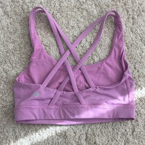 lululemon athletica Women's Purple Cross-Back Sports Bra